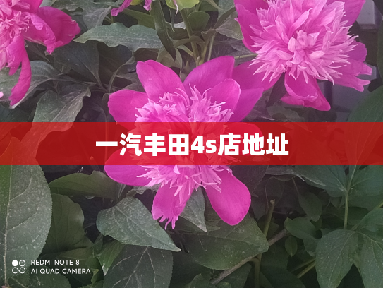 一汽丰田4s店地址