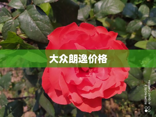 大众朗逸价格