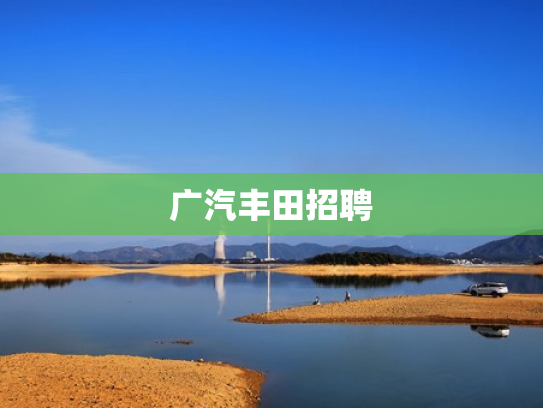 广汽丰田招聘